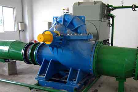 KPS系列单级双吸离心泵在德力梅赛尔气体公司使用现场