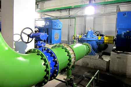 KPS系列单级双吸离心泵在林德工程（杭州）有限公司太钢比西欧气体项目使用现场